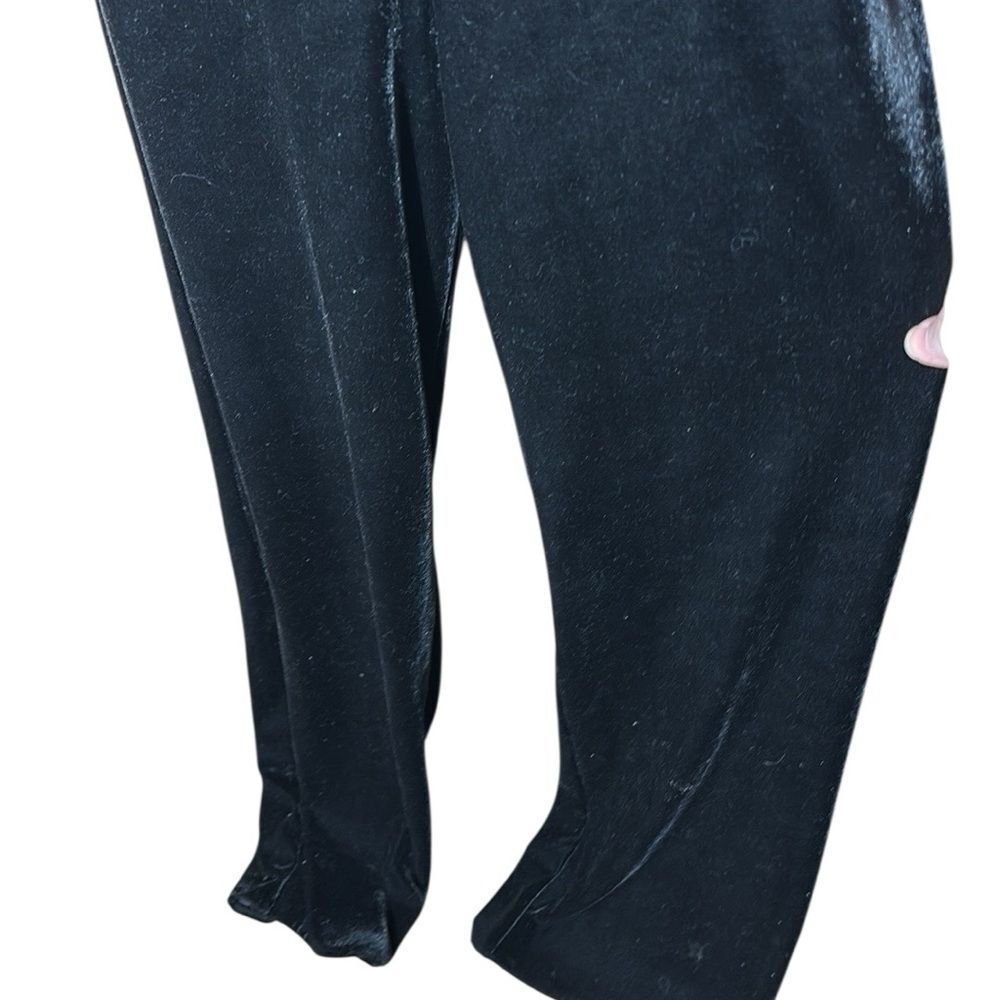REISS women’s dori velvet jumpsuit 2 open back high neck quiet luxury black - Picture 6 of 14